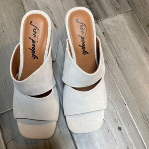 Free People Love is Everywhere platform Sandal Size 38 New
